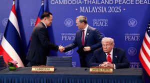 Cambodia, Thailand sign expanded ceasefire alongside truce-broker Trump